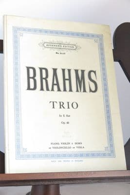 Brahms J - Trio Op 40 for Violin Horn & Piano [INCOMPLETE]