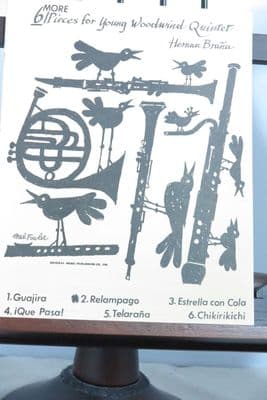 Brana H - Relampago (No 2 from 6 More Pieces for Young Woodwind Quintet)