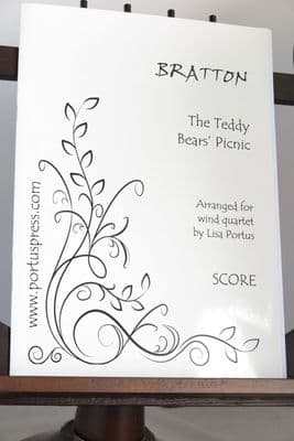 Bratton J W - The Teddy Bears' Picnic for Wind Quartet arr Portus L