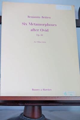 Britten B - Six Metamorphoses after Ovid Op 49 for Oboe Solo