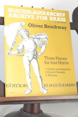 Brockway O - Three Pieces for Four Horns