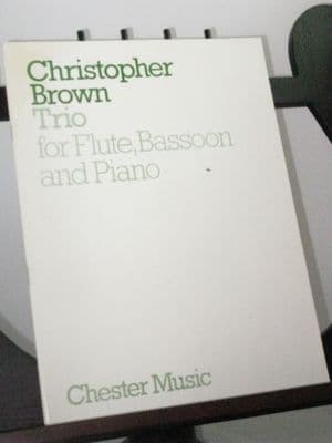 Brown C - Trio Op 36a for Flute Bassoon and Piano