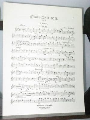 Bruckner A - Symphony No 5 Oboe 1 Part