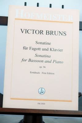 Bruns V - Sonatine Op 96 for Bassoon & Piano