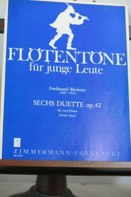 Buchner F - 6 Duets Op 42 for 2 Flutes