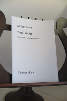 Busch W - Two Pieces for 2 Clarinets Horn & Bassoon