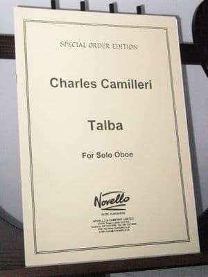 Camilleri C - Talba for Solo Oboe