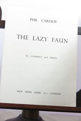 Cardew P - The Lazy Faun for Clarinet & Piano