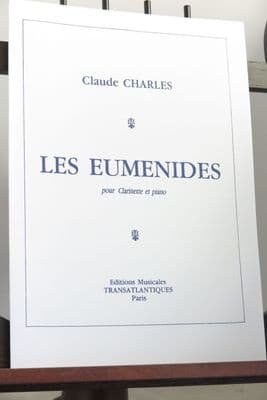 Charles C - Les Eumenides for Clarinet & Piano
