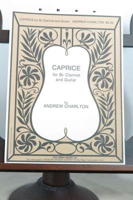 Charlton A - Caprice for Clarinet & Guitar