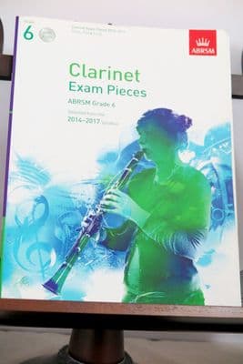 Clarinet Exam Pieces with Piano ABRSM Grade 6 Selected from 2014-17 syllabus [INCOMPLETE]