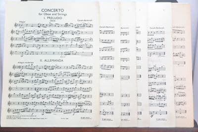 Corelli A & Barbirolli J - Concerto on Themes of Arcangelo Corelli for Oboe & Strings