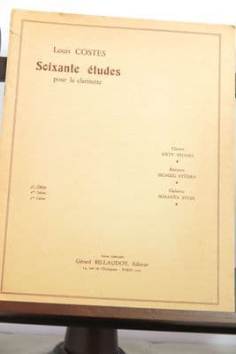 Costes L - 60 Studies for the Clarinet Book 1 Studies 1-20