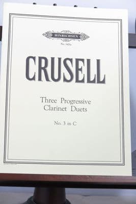 Crusell B - Duet No 3 in C from Three Progressive Clarinet Duets