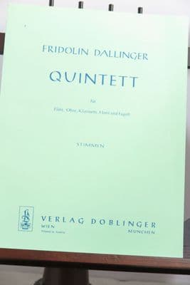 Dallinger F - Wind Quintet for Flute Oboe Clarinet Horn & Bassoon