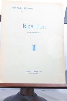 Damase J-M - Rigaudon for Oboe & Piano