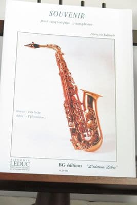 Daneels F - Souvenir for 5 Saxophones