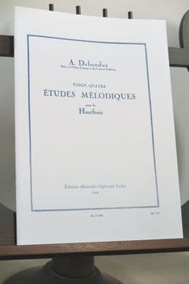 Debondue A - 24 Etudes Melodiques for Oboe