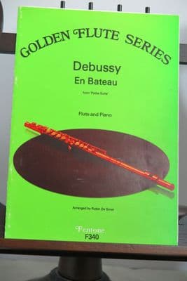 Debussy C - En Bateau for Flute & Piano arr Smet R de