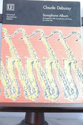 Debussy C - Saxophone Album for Alto Saxophone & Piano arr Rae J