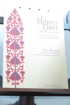 Delibes L - Flower Duet from Lakme for 2 Flutes & Piano arr Baxtresser J & M