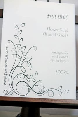 Delibes L - Flower Duet from Lakme for Wind Quintet arr Portus L