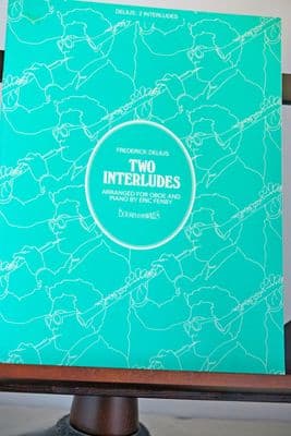 Delius F - Two Interludes from Fennimore & Gerda for Oboe & Piano arr Fenby E