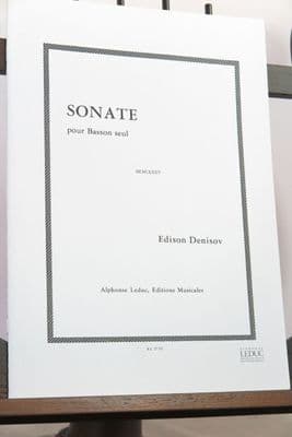 Denisov E - Sonata for Solo Bassoon