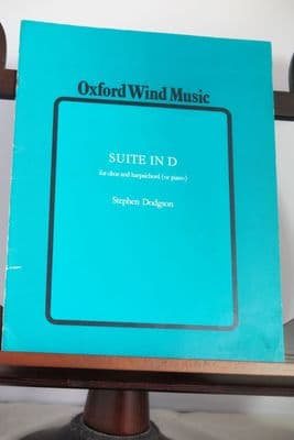 Dodgson S - Suite in D for Oboe & Harpsichord (or Piano)