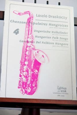 Draskoczy L - Hungarian Folksongs for 2 Saxophones