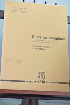 Duets for Saxophone arr Beekum J van