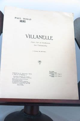 Dukas P - Villanelle for Horn & Piano