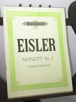 Eisler H - Nonet No 1  (Variations)