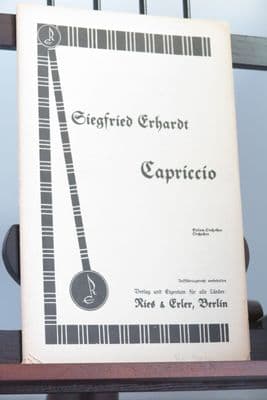 Erhardt S - Capriccio for Salon Orchestra