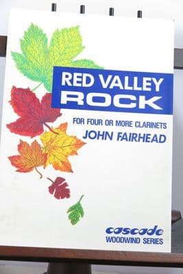Fairhead J - Red Valley Rock for 4 or more Clarinets