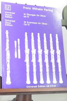 Ferling F W - 18 Exercises for Oboe Op 12