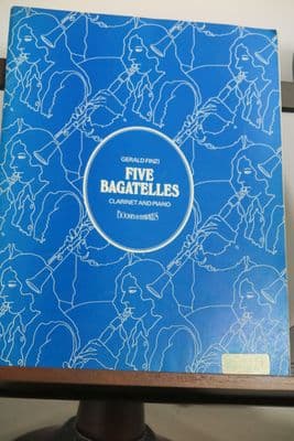 Finzi G - Five Bagatelles for Clarinet and Piano