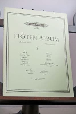 Flute Album - 12 Well-known Pieces for Flute & Piano or 2 Flutes