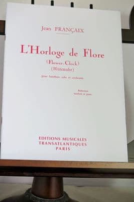 Francaix J - L'Horloge de Flore for Oboe & Piano