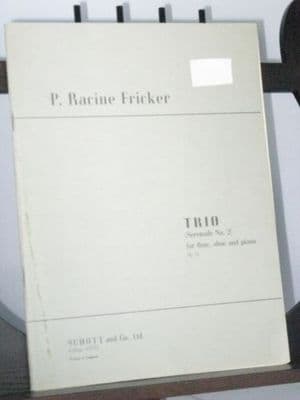 Fricker P R - Trio Op 35 (Serenade No 2)