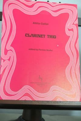 Gallai A - Clarinet Trio