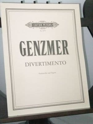 Genzmer H - Divertimento for Violoncello and Bassoon