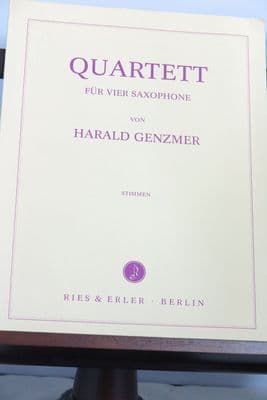 Genzmer H - Quartet for 4 Saxophones