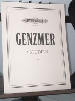 Genzmer H - Seven Studies (Capriccios) for Oboe