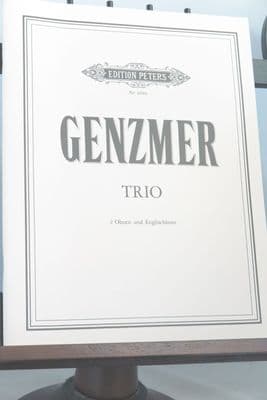 Genzmer H - Trio for 2 Oboes & English Horn (Cor Anglais)