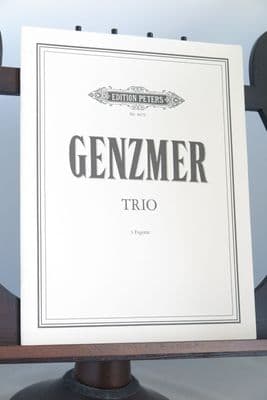 Genzmer H - Trio for 3 Bassoons