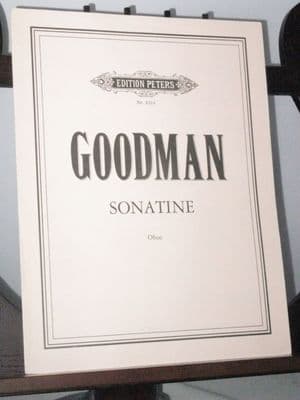 Goodman A - Sonatine for Oboe