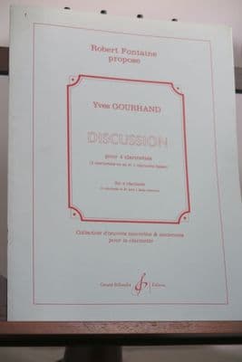 Gourhand Y - Discussion for 4 Clarinets