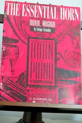 Granados E - Madrigal & Orientale (Spanish Dance No 2) for Horn & Piano arr Machala K