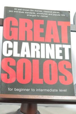 Great Clarinet Solos for Beginner to Intermediate Level